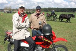 Sebastian Warneck mit Ex-Bundestrainer Ewald Meier - Foto: Wille